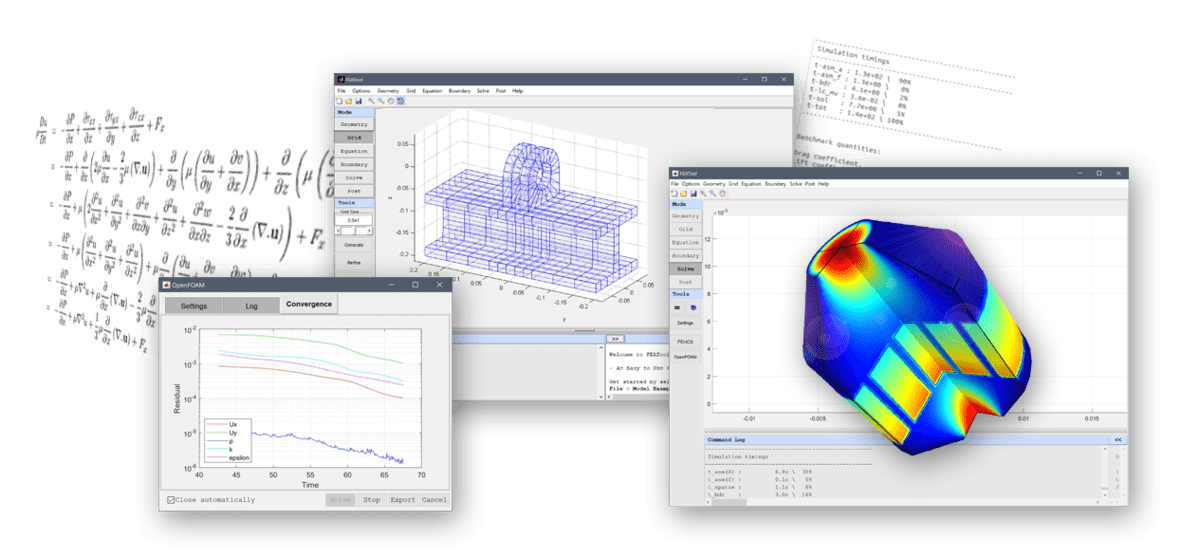 FEATool Multiphysics - Physics Simulation Toolbox